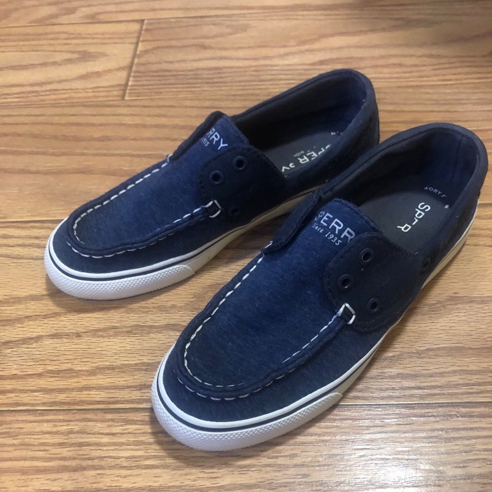 Women’s Navy Sperry Boat Shoes